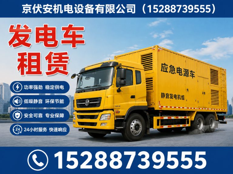海南发电车出租展示图